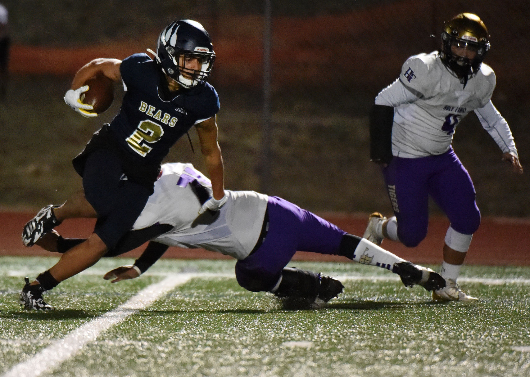 PHOTOS: Palmer Ridge Bears (63) Holy Family Tigers (7)